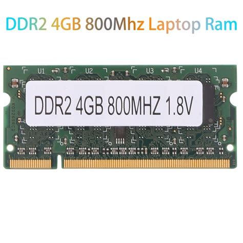 ddr2 4gb notebook existe.